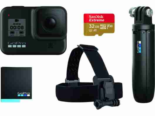 Экшн-камера GoPro Hero 8 Black Holiday Bundle (CHDRB-801)