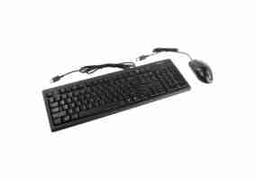 Комплект (клавиатура + мышь) A4 Tech KRS-8372 Black USB