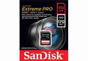 Карта пам'яті SanDisk SANDISK Extreme Pro SDXC 512 GB