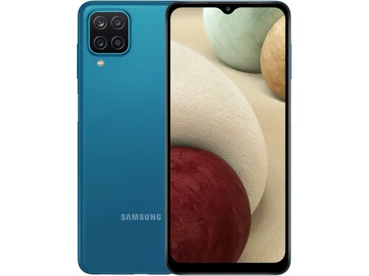 Смартфон Samsung Galaxy A12 3/32GB Blue UA (SM-A125FZBUSEK)