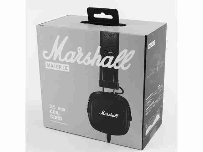 Наушники с микрофоном Marshall Major III Black COIL CORD