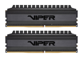 Модуль памяти Patriot DDR4 32GB (2x16GB) 3200Mhz Viper 4 Blackout (PVB432G320C6K)