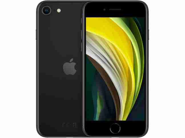 Смартфон Apple iPhone SE 2020 128Gb Slim box Black (MHGT3)