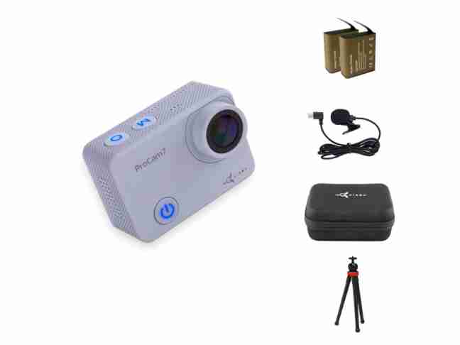 Экшн-камера AIRON ProCam 7 Touch + аксессуары 12в1 (4822356754787)
