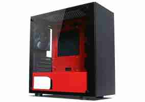Корпус Tecware NEXUS M BLACK/RED (TW-CA-NEXUS-M-BR) БЕЗ БЖ