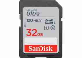 Карта памяти SanDisk 32 GB SDHC UHS-I Ultra (SDSDUN4-032G-GN6IN)