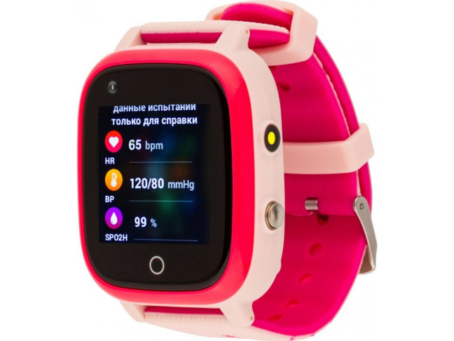 Дитячий розумний годинник AmiGo GO005 4G WIFI Thermometer Pink