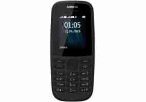 Мобильный телефон Nokia 105 SS 2019 Black Slim Box (16KIGB01A19)