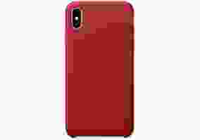 Чехол Apple iPhone XS Max Silicone Case- RED (MRWH2)