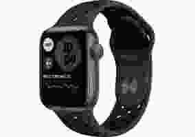 Смарт-годинник Apple Watch Nike SE GPS + Cellular 40mm Space Gray Aluminum Case w. Anthracite/Black Nike Sport B. (MYYU2/MG013)