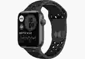 Cмарт-годинник Apple Watch Nike SE GPS + Cellular 44mm Space Gray Aluminum Case w. Anthracite/Black Nike Sport B. (MG063/MG0A3)