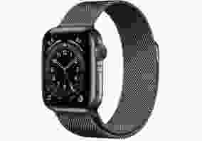 Смарт-годинник Apple Watch Series 6 GPS + Cellular 40mm Graphite Stainless Steel Case w. Graphite Milanese L. (MG2U3/M06Y3)