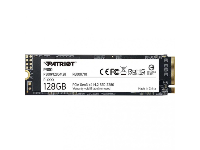 SSD накопитель Patriot P300 128 GB (P300P128GM28)