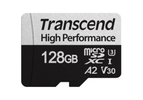 Карта памяти Transcend 128GB microSDXC 340S UHS-I U3 A2 (TS128GUSD340S)