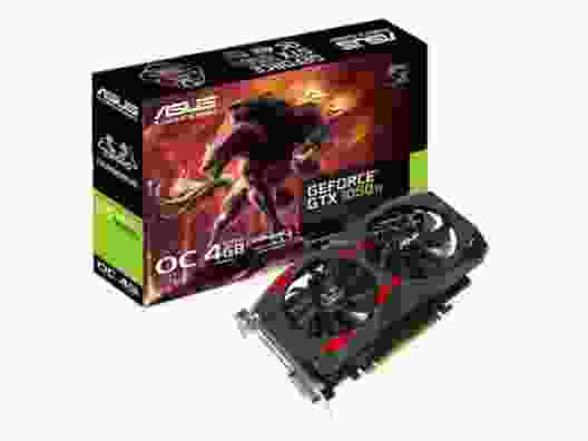 Видеокарта Asus GeForce GTX1050 Ti 4GB Cerberus OC (CERBERUS-GTX1050TI-O4G)