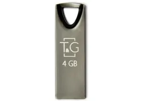 USB флеш накопичувач T&G 4GB 117 Metal Series Black (TG117BK-4G)