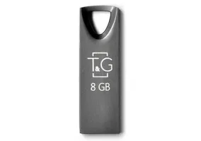 USB флеш накопичувач T&G 8GB 117 Metal Series Black (TG117BK-8G)