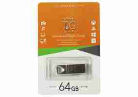 USB флеш накопичувач T&G USB 64GB 117 Metal Series Silver (TG117SL-64G)