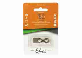 USB флеш накопичувач T&G USB 64GB 103 Metal Series Silver (TG103-64G)