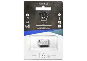 USB флеш накопичувач T&G 16GB 105 Metal Series Silver (TG105-16G)