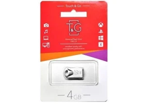 USB флеш накопитель T&G 4GB 106 Metal Series Silver (TG106-4G)