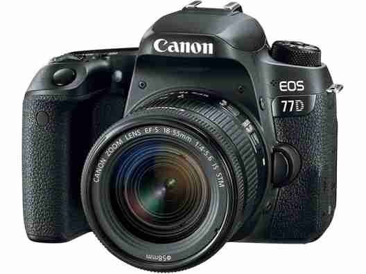 Зеркальный фотоаппарат Canon EOS 77D kit 18-55