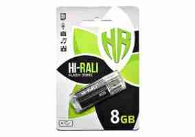 USB флеш накопичувач Hi-Rali Corsair Series Black (HI-8GBCORBK)