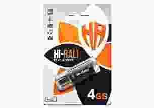 USB флеш накопичувач Hi-Rali USB 4GB Rocket Series Black (HI-4GBVCBK)