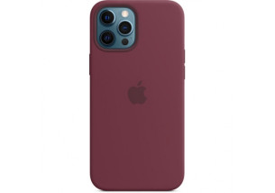 Чехол Apple Silicone Case for iPhone 12 Pro Max HQ Plum