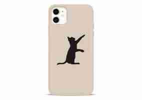 Чехол Pump Silicone Minimalistic Case for iPhone 12 mini Gogol The Cat (PMSLMN12(5.4)-1/243)