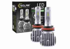 Светодиодные лампы Solar Led H7 Canbus 12/24V 6500K 6000Lm 50W Cree Chip 1860