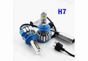 Світлодіодні лампи TurboLed T1 H7 6000K 50W 12/24v CanBus з активним охолодженням