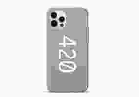 Чехол Pump Silicone Minimalistic Case for iPhone 12 Pro Max 420 White (PMSLMN12(6.7)-6/2461)