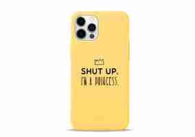 Чехол Pump Silicone Minimalistic Case for iPhone 12 Pro Max I'm a Princess (PMSLMN12(6.7)-13/2)