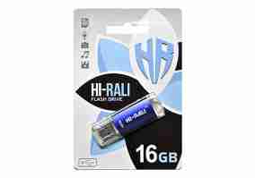 USB флеш накопичувач Hi-Rali Rocket Series Blue (HI-16GBVCBL)