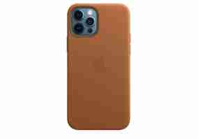 Чохол Apple Leather Case with MagSafe  for iPhone 12/12 Pro Original Saddle Brown HQ