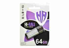 USB флеш накопитель Hi-Rali Stark Series Silver (HI-64GBSTSL)