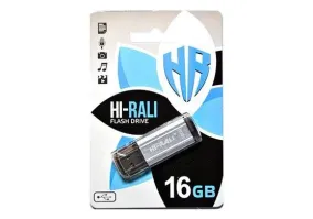 USB флеш накопитель Hi-Rali USB 16GB Stark Series Silver (HI-16GBSTSL)