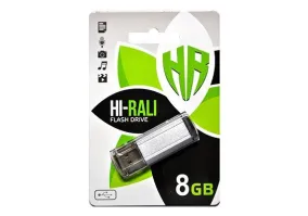 USB флеш накопичувач Hi-Rali Stark Series Silver (HI-8GBSTSL)