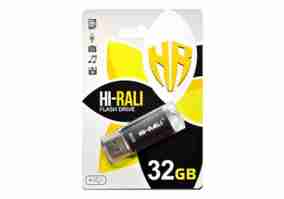 USB флеш накопичувач Hi-Rali Rocket Series Black (HI-32GBVCBK)