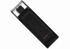 USB флеш накопичувач Kingston 64GB DataTraveler 70 USB Type-C (DT70/64GB)