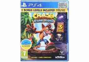 Игра для Sony Crash Bandicoot N'sane Trilogy PS4