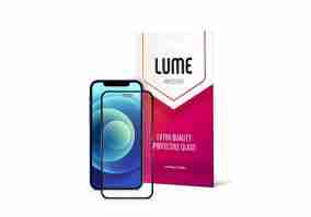 Стекло Lume Protection 2.5D Silk Narrow Border for iPhone 12 mini Front Black