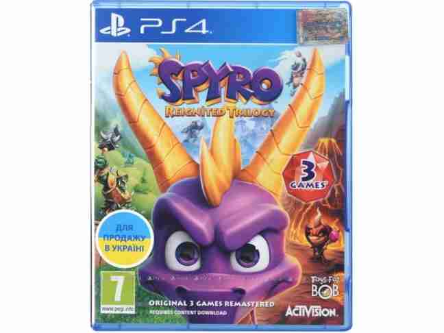 Игра для Sony Spyro Reignited Trilogy PS4