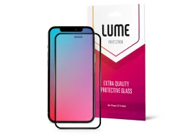 Скло Lume Protection 2.5D Silk Narrow Border for iPhone 12 Pro Max Front Black