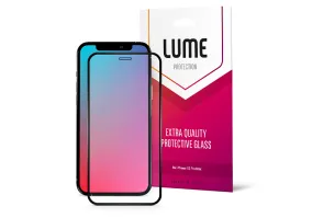 Стекло Lume Protection 2.5D Silk Narrow Border for iPhone 12 Pro Max Front Black