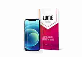 Стекло Lume Protection 2.5D Ultra thin Fully for iPhone 12/12 Pro Front Clear