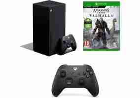 Стационарная игровая приставка Microsoft Xbox Series X + AC Valhalla + Xbox Series Wireless Controller Black
