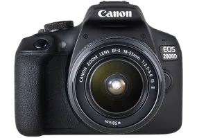 Зеркальный фотоаппарат Canon EOS 2000D kit (18-55mm) IS