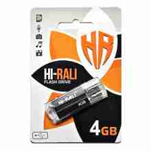 USB флеш накопичувач Hi-Rali Corsair Series Black (HI-4GBCORBK)